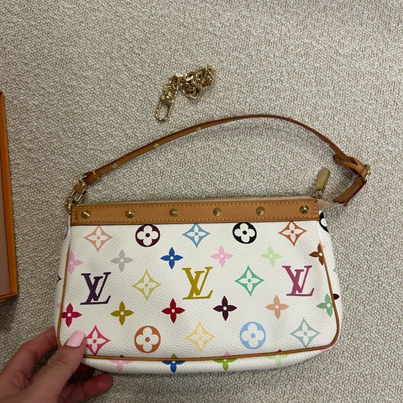 Louis Vuitton Takashi Murakami Multicolor Pochette bag - Picture 2 of 12